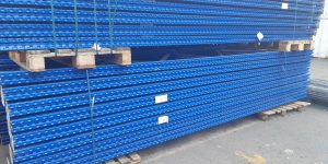 lot rack à palettes occasion :16 mètres linéaires 54 emplacements idéal atelier et pme