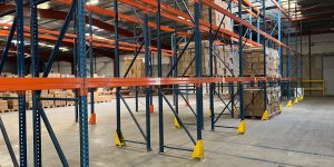 lot rack à palettes occasion : 20 mètres linéaires | 84 emplacements | prêt à installer